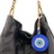 Wrapables Crystal Bling Key Chain Keyring Car Purse Handbag Pendant Charm, Blue Evil Eye
